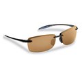 Flying Fisherman Flying Fisherman 7305BA Cali Polarized Sunglasses; Black Frames With Amber Lenses 7305BA